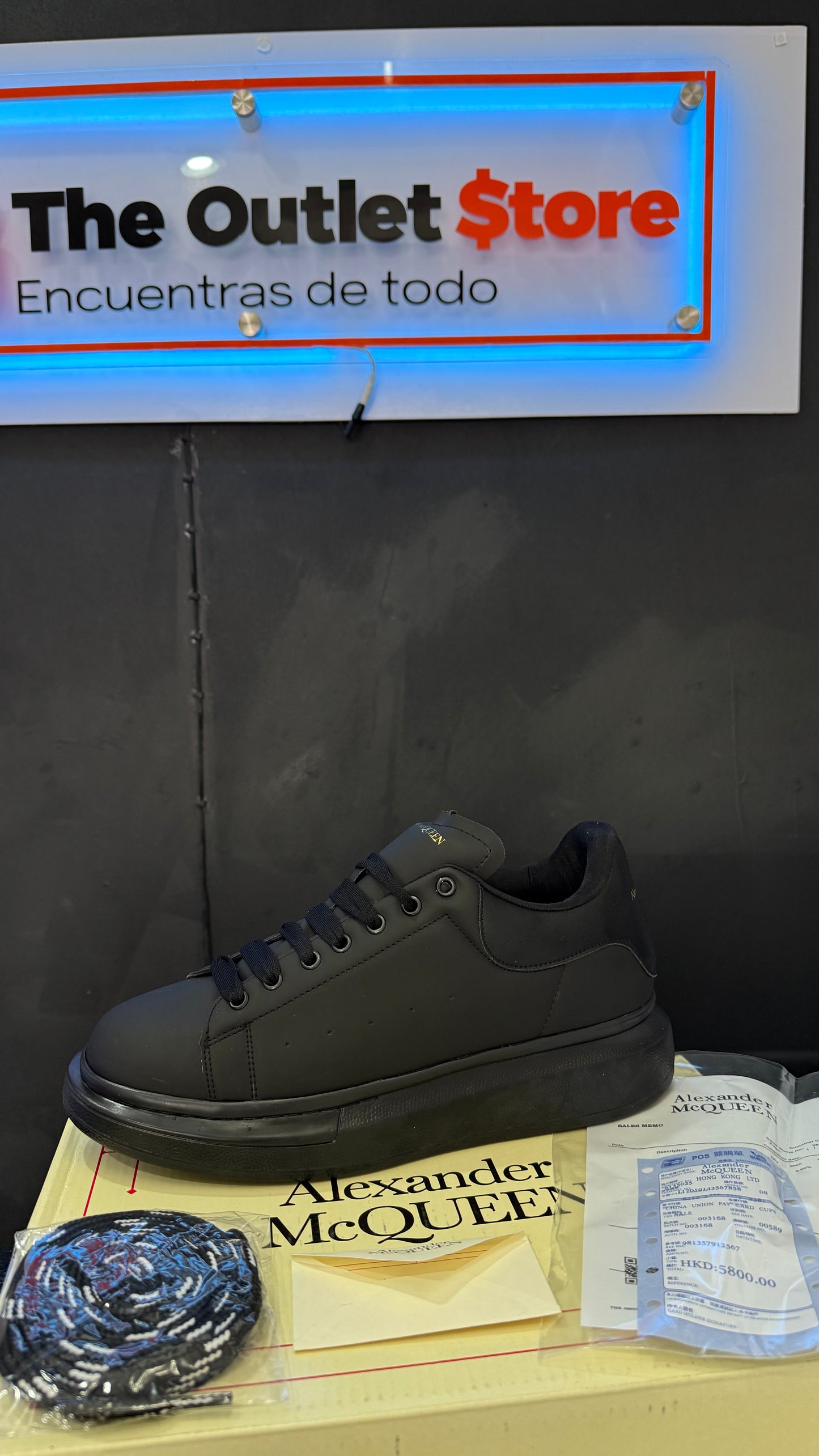 Alexander Mcqueen Totalmente Negros